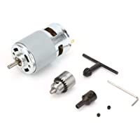 775 Motor DC 12-30V- 0.3-4MM Motor Eléctrico de Micromotor de Alta Potencia Corriente Motor Conductor con Cojinete de…